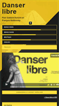 Mobile Screenshot of danserlibre.com